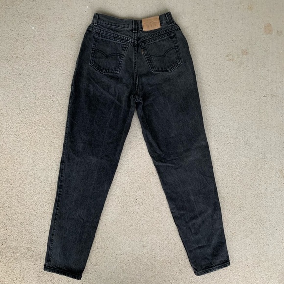 Vintage Levi’s Faded Black 512 High Waisted Jeans - Picture 5 of 8